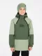 PRTWARK JR snowjacket Marl Green